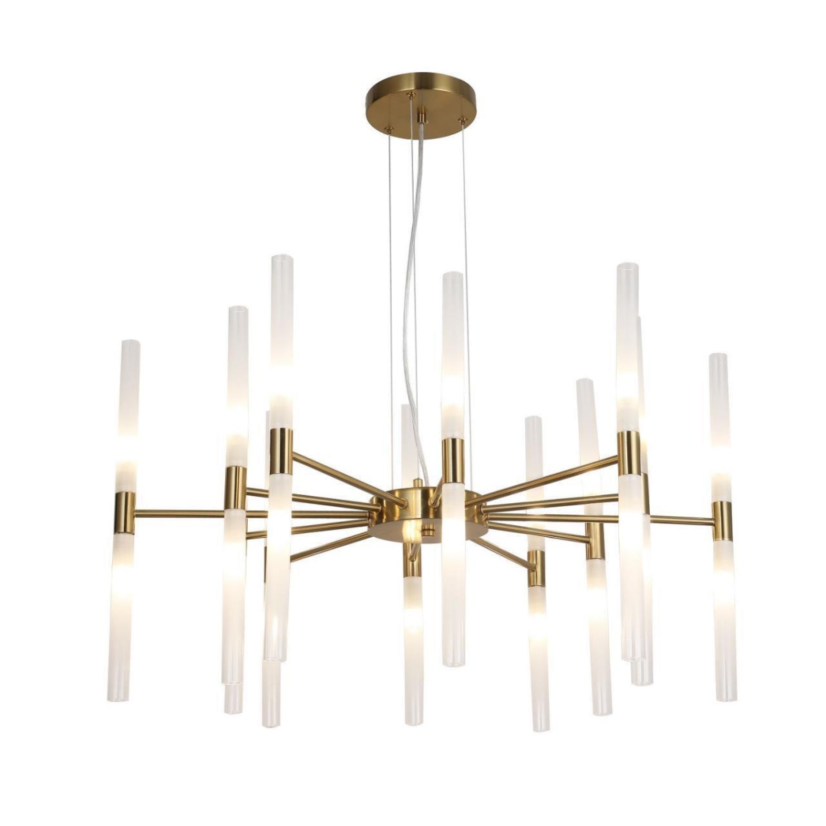 4196-20P, подвесная люстра, D770xH800/1200, 20xG9x20W, excluded 4196-20P, подвесная люстра, D770xH800/1200, 20xG9x20W, excluded — изображение 1