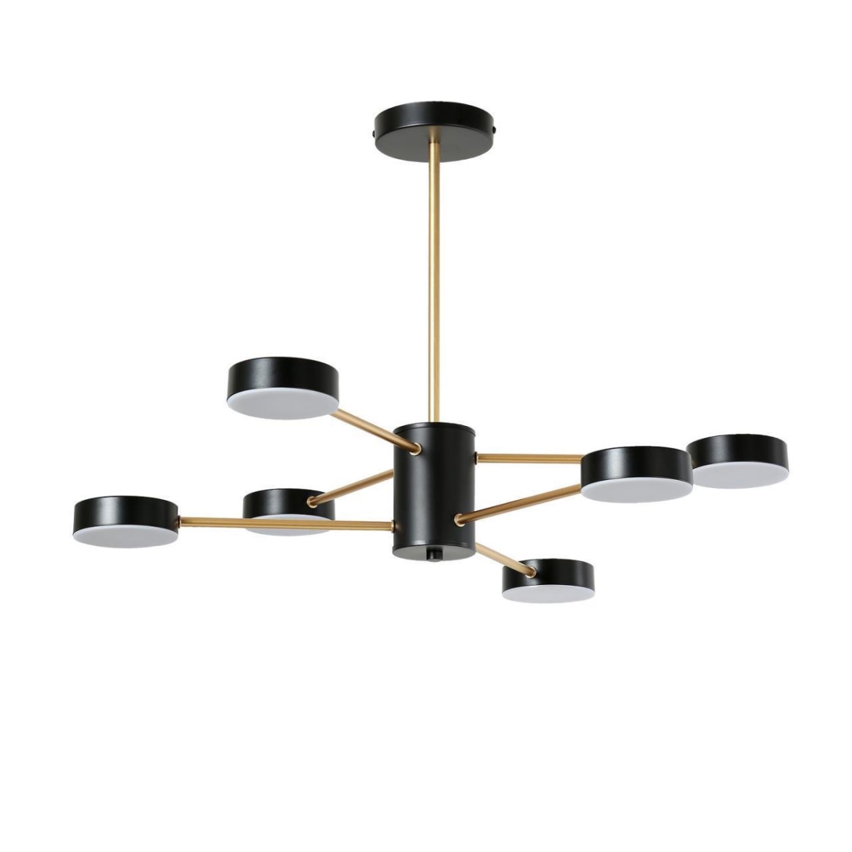 3058-6P, потолочная люстра, D700xH300/450, 6xLEDx5W, 2400LM, 4000K, included — изображение 2