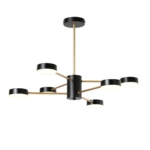 3058-6P, потолочная люстра, D700xH300/450, 6xLEDx5W, 2400LM, 4000K, included