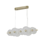 4605-5P, подвесная люстра, L800xW180xH225/1200, 10xLEDx2W, 1600LM, 3000K, included — изображение 2