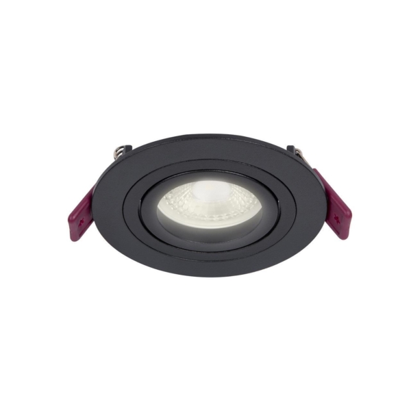 4543-1C, врезной светильник, D92xH28, cutout:D80, 1xGU10x35W, IP20, excluded