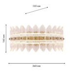 4754-1W, Бра, D155xW360xH165, LEDx14,5W, 1082LM, 3000K, included — изображение 3