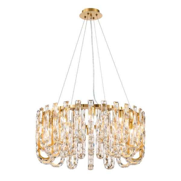 4721-14P, подвесная люстра, D600xH800/1300, 14xG9x40W, excluded