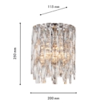 4723-2W, настенный светильник, D115xW200xH250, 2xE14x40W, excluded — изображение 3