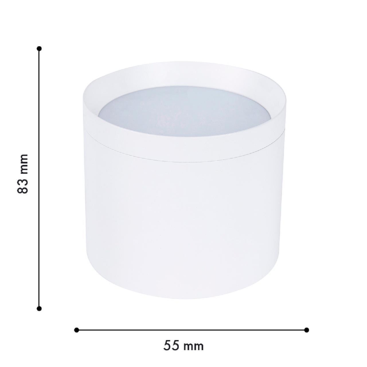 4708-1C, накладной светильник, D82xH73, 1xGX53LEDx15W, IP20, excluded — изображение 2