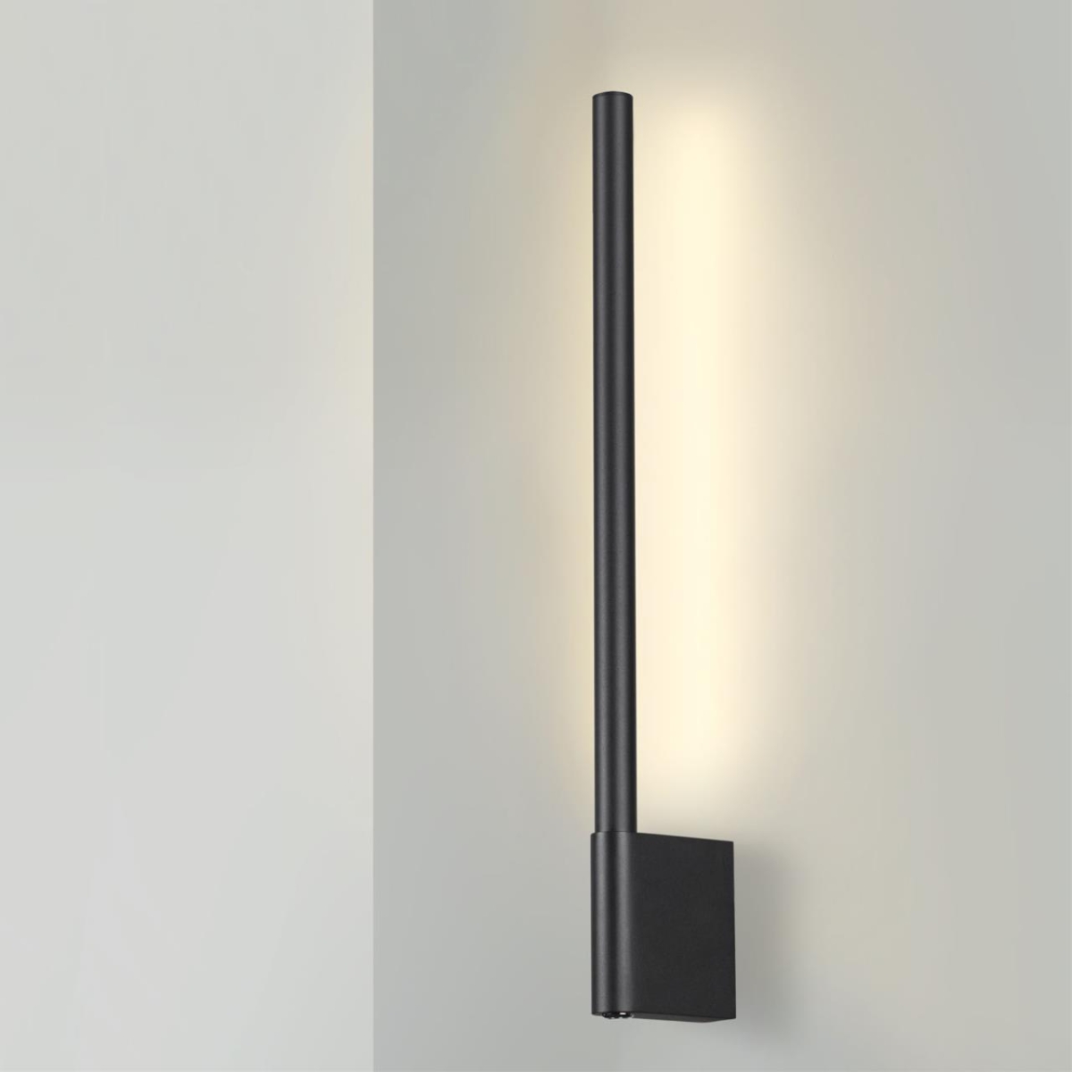 359311 OVER NT24 286 черный Светильник настенный диммируемый со сменой цв.температуры (выключатель) IP20 LED 7W 2700/4000K/6000K 220-240V FERMO — изображение 5