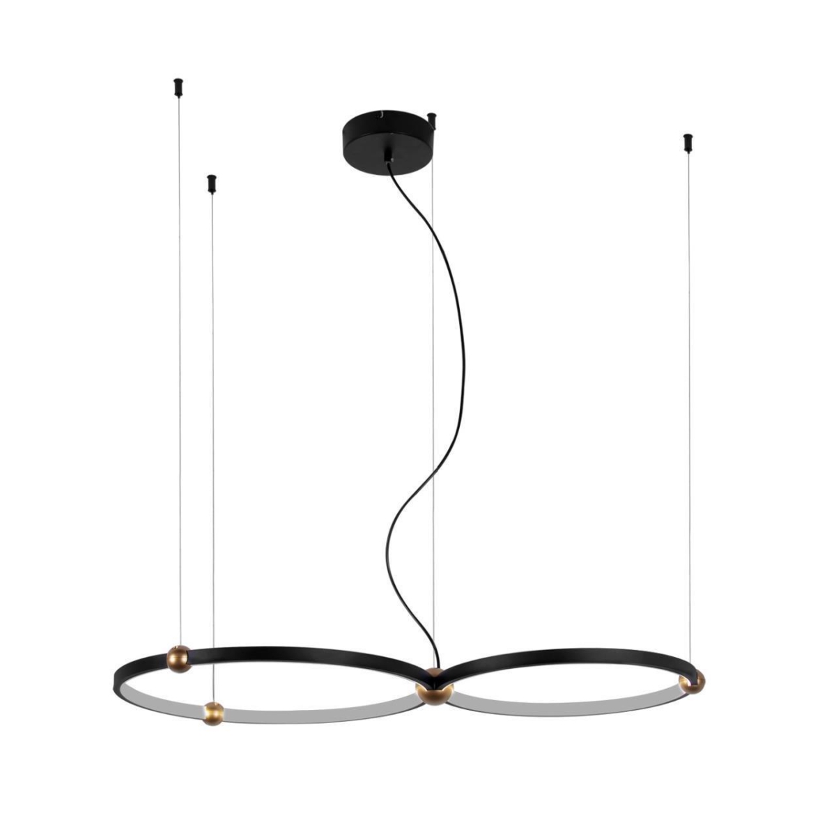 4569-2P, подвесная люстра, L920xW500xH1600, LEDx40W, 2600LM, 4000K, included — изображение 2