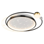 4742-5C, потолочный светильник, L500xW600xH100, LEDx34W/68W, 1800/3000LM, 3000/4500/6000K, included, remote control — изображение 2