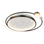 4742-5C, потолочный светильник, L500xW600xH100, LEDx34W/68W, 1800/3000LM, 3000/4500/6000K, included, remote control