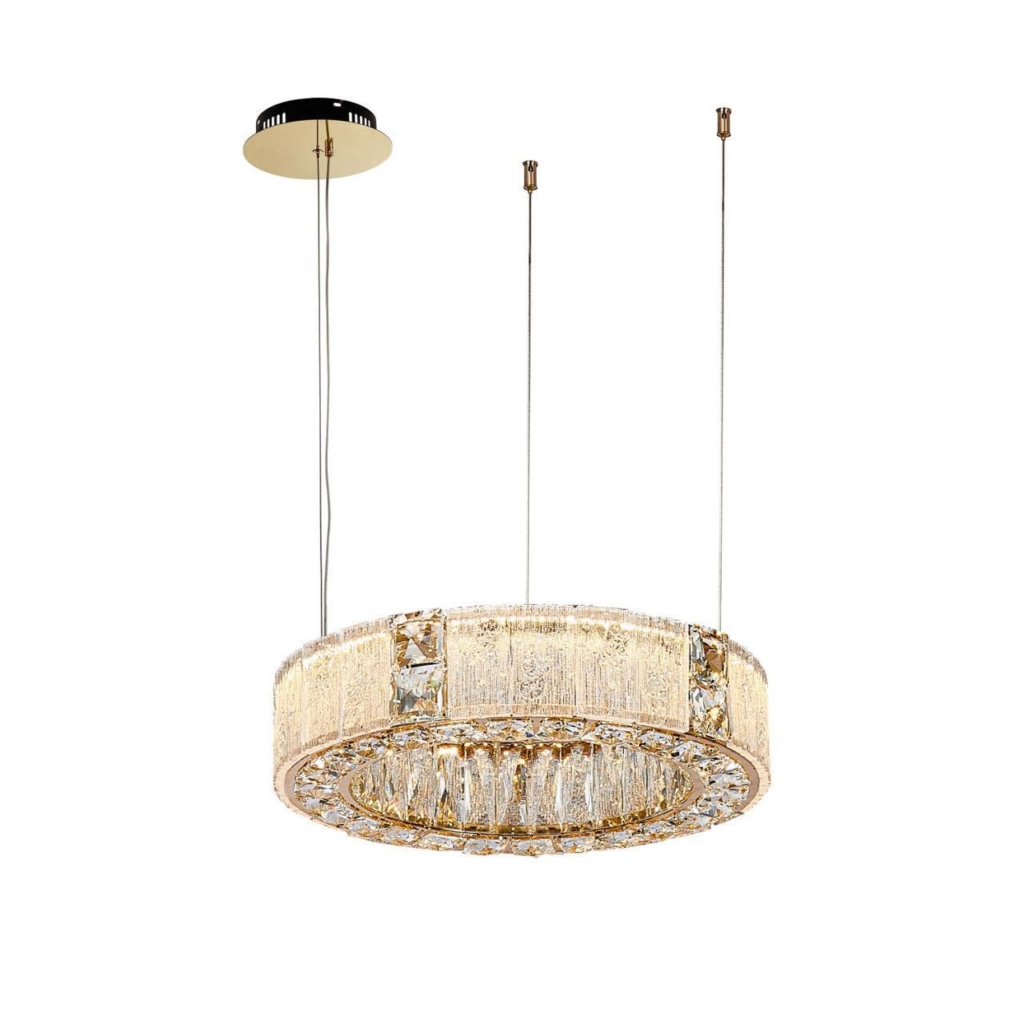 в наличии 4204-4P, подвесная люстра, D400xH120/1500, LEDx40W, 4000LM, 3000K, included - купить в интернет-магазине Светильники Торг