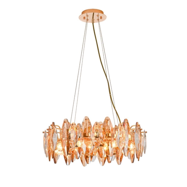 4719-8P, Подвесная люстра, D500xH210/1100, 8xE14x40W, excluded