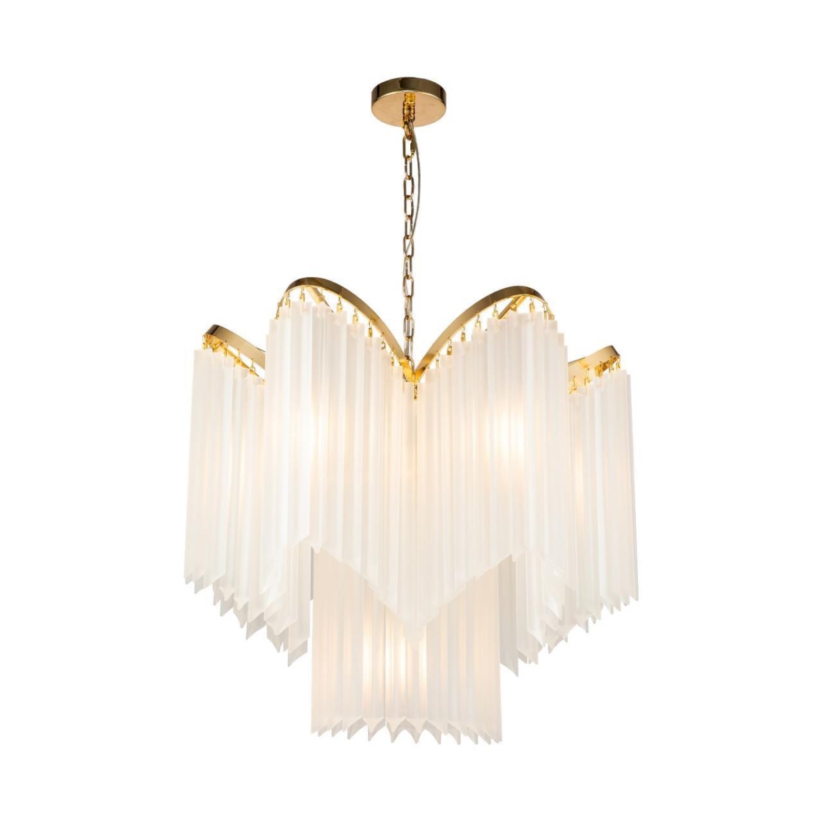 2966-7P, подвесная люстра, D720xH620/1620, 7xE14x40W, excluded — изображение 1