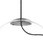 805300 Люстра COLORE 1х8W (led) E27 АЛЮМИНИЙ/ПРОЗРАЧНЫЙ — изображение 6