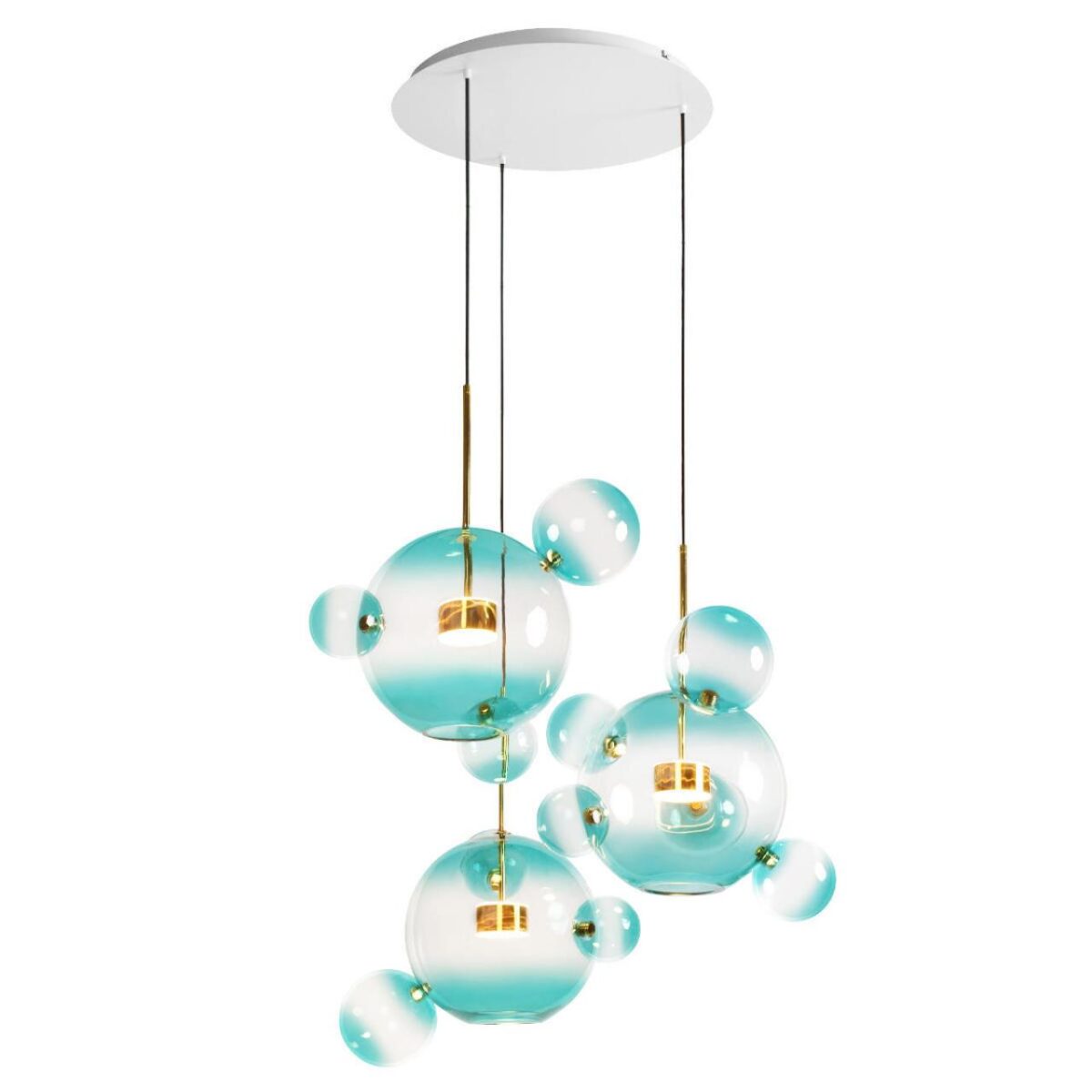 2027-D3 Blue Подвесной светильник LOFT IT Bolle — изображение 3