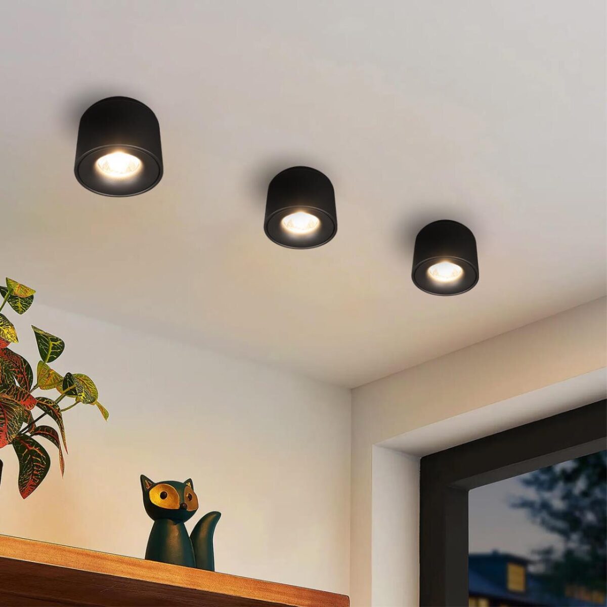 10219 Black 3000K Потолочный светильник LOFT IT Tictac — изображение 5