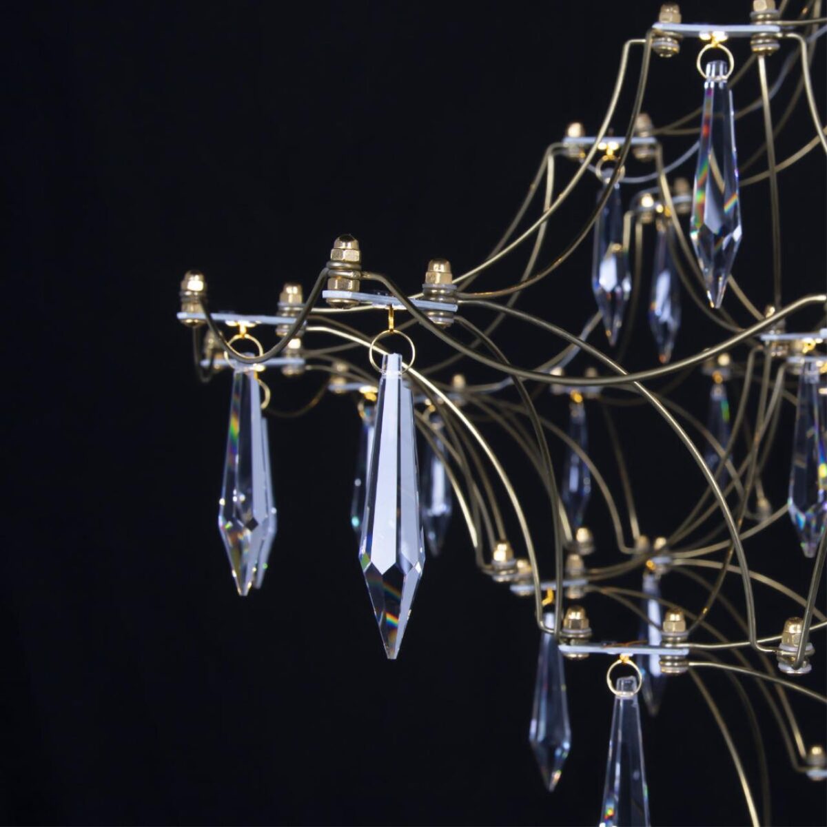 10259/1200 Gold Asfour Подвесной светильник LOFT IT Mira — изображение 4