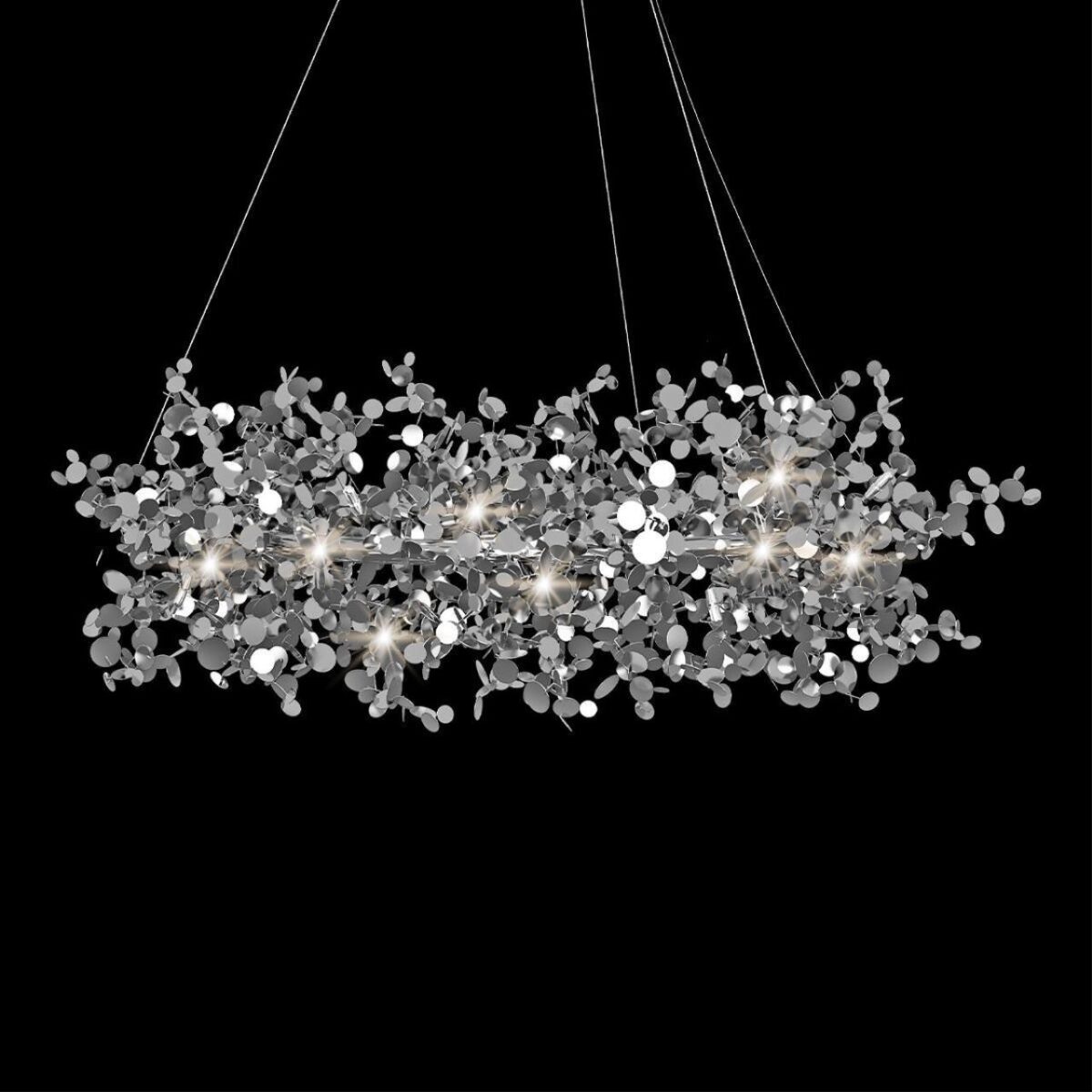 10101/600 Chrome Подвесная люстра LOFT IT Spark — изображение 4