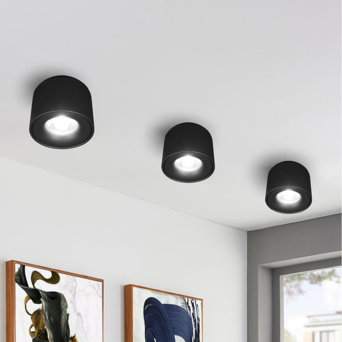 10219 Black 4000K Потолочный светильник LOFT IT Tictac — изображение 5