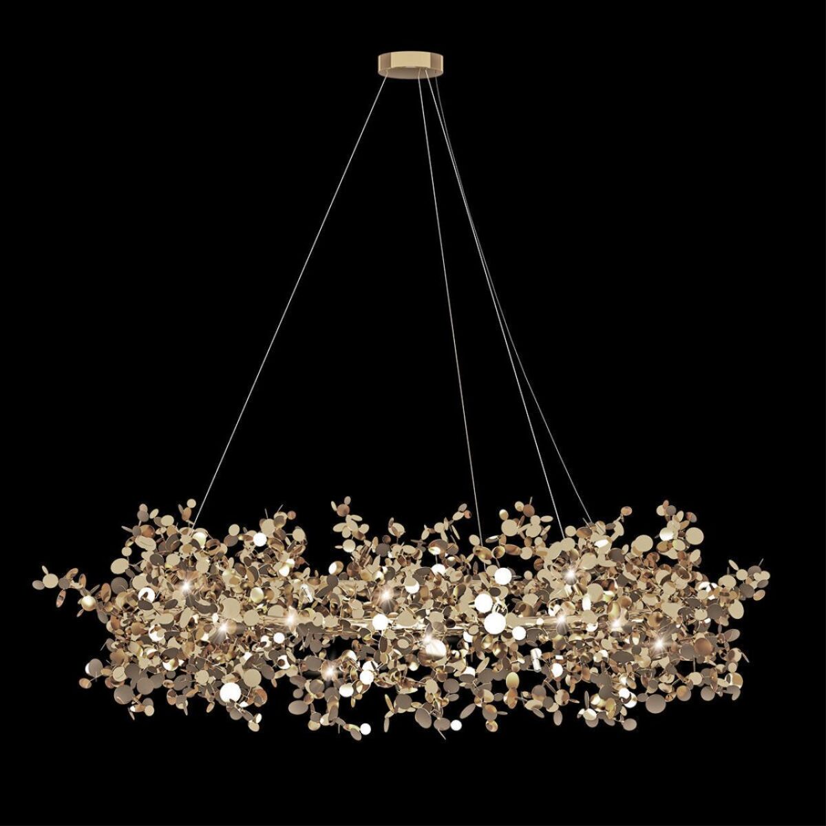 10101/800 Gold Подвесная люстра LOFT IT Spark — изображение 2