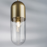 690013 Люстра RAMO 1х40W E27 ШАМПАНЬ/ПРОЗРАЧНЫЙ — изображение 9