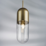 690013 Люстра RAMO 1х40W E27 ШАМПАНЬ/ПРОЗРАЧНЫЙ — изображение 10