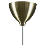 813011 Подвес GLOBO 1х40W E14 бронза/белый — изображение 7