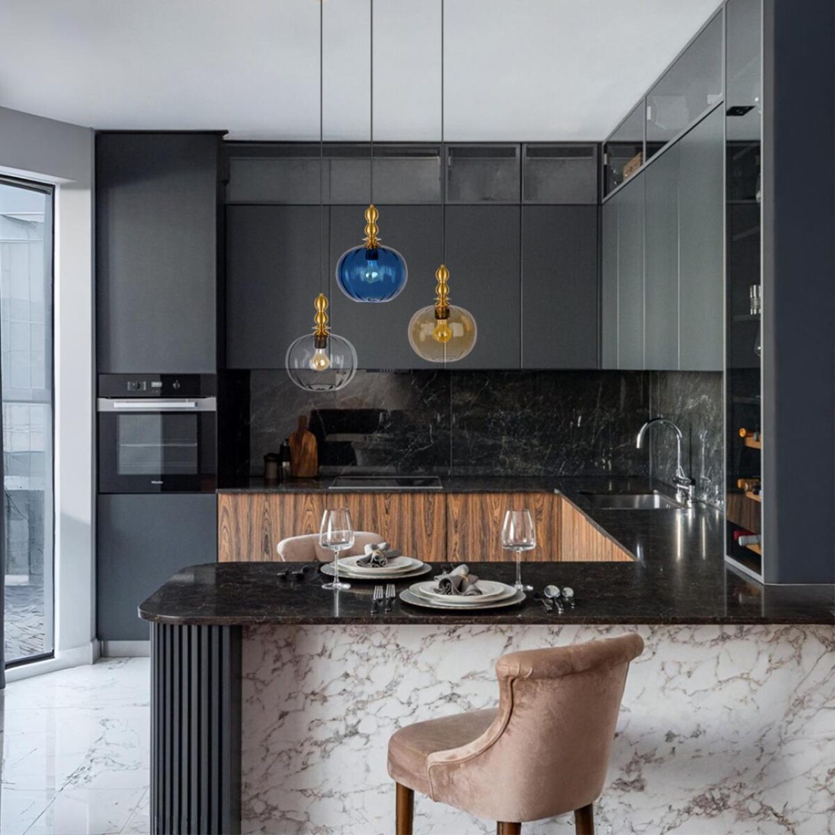 10426 Blue Подвесной светильник LOFT IT Melon — изображение 9