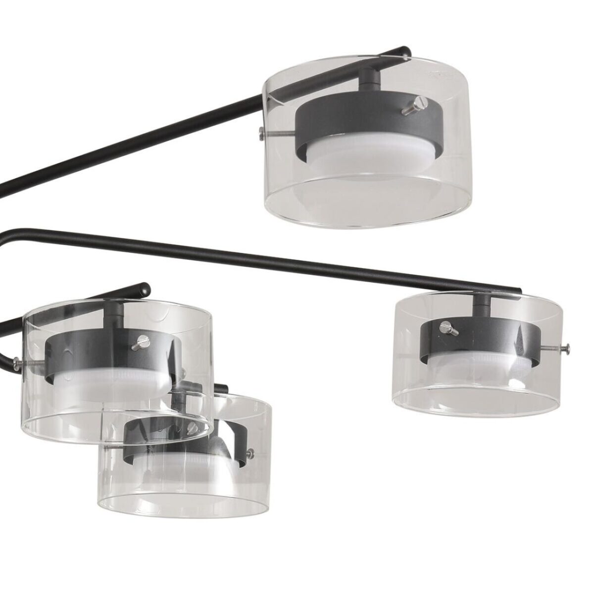 8349/10C COMFI черный/прозрачный, металл/стекло Светильник потолочный LED GX53 10*7W 220V NATALINA — изображение 9