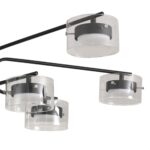 8349/10C COMFI черный/прозрачный, металл/стекло Светильник потолочный LED GX53 10*7W 220V NATALINA — изображение 9