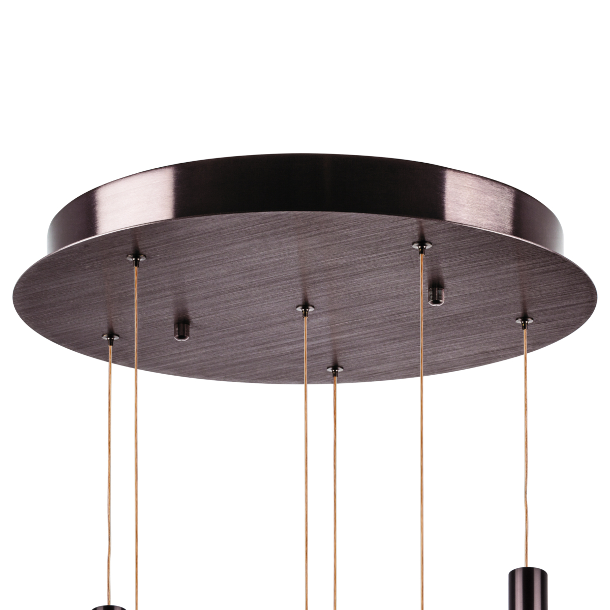 801180 Люстра SFERETTA LED 18х1,35W 1200LM КОФЕЙНЫЙ/ПРОЗРАЧНЫЙ 3000K — изображение 2