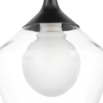 801201 Люстра VETRO 1х6W(led) G9 ЧЕРНЫЙ/ПРОЗРАЧНЫЙ — изображение 5