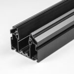 505427 Трек встраиваемый под гарпун 2м TETA PRO ЧЕРНЫЙ в натяжной ПВХ потолок (Резинки 2 шт в комплекте) — изображение 5