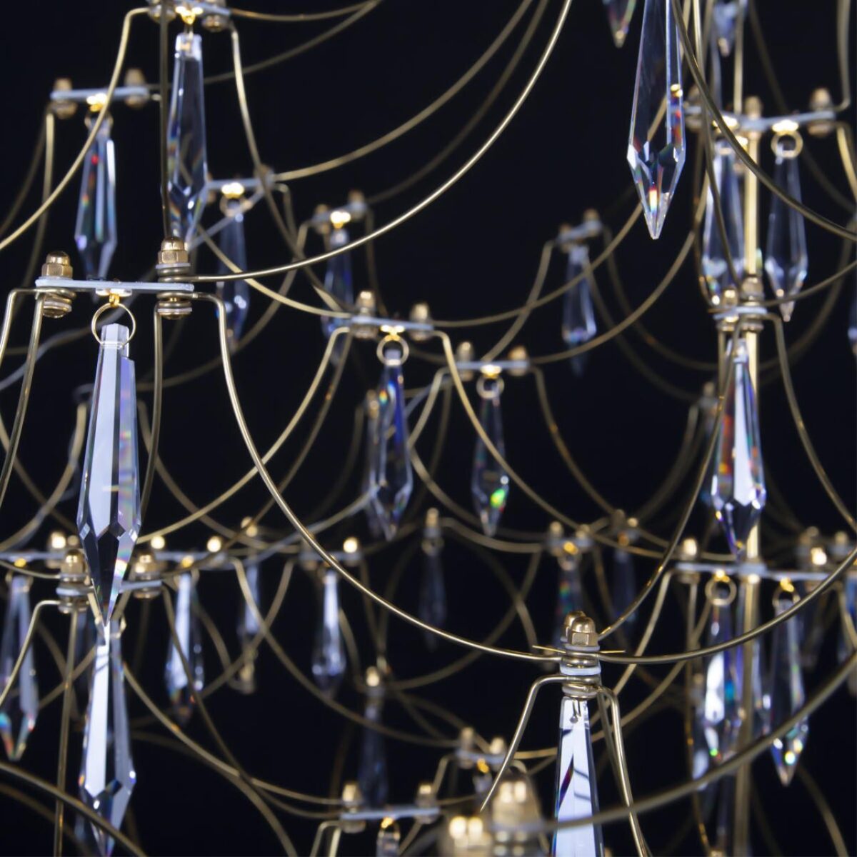 10259/1200 Gold Asfour Подвесной светильник LOFT IT Mira — изображение 3