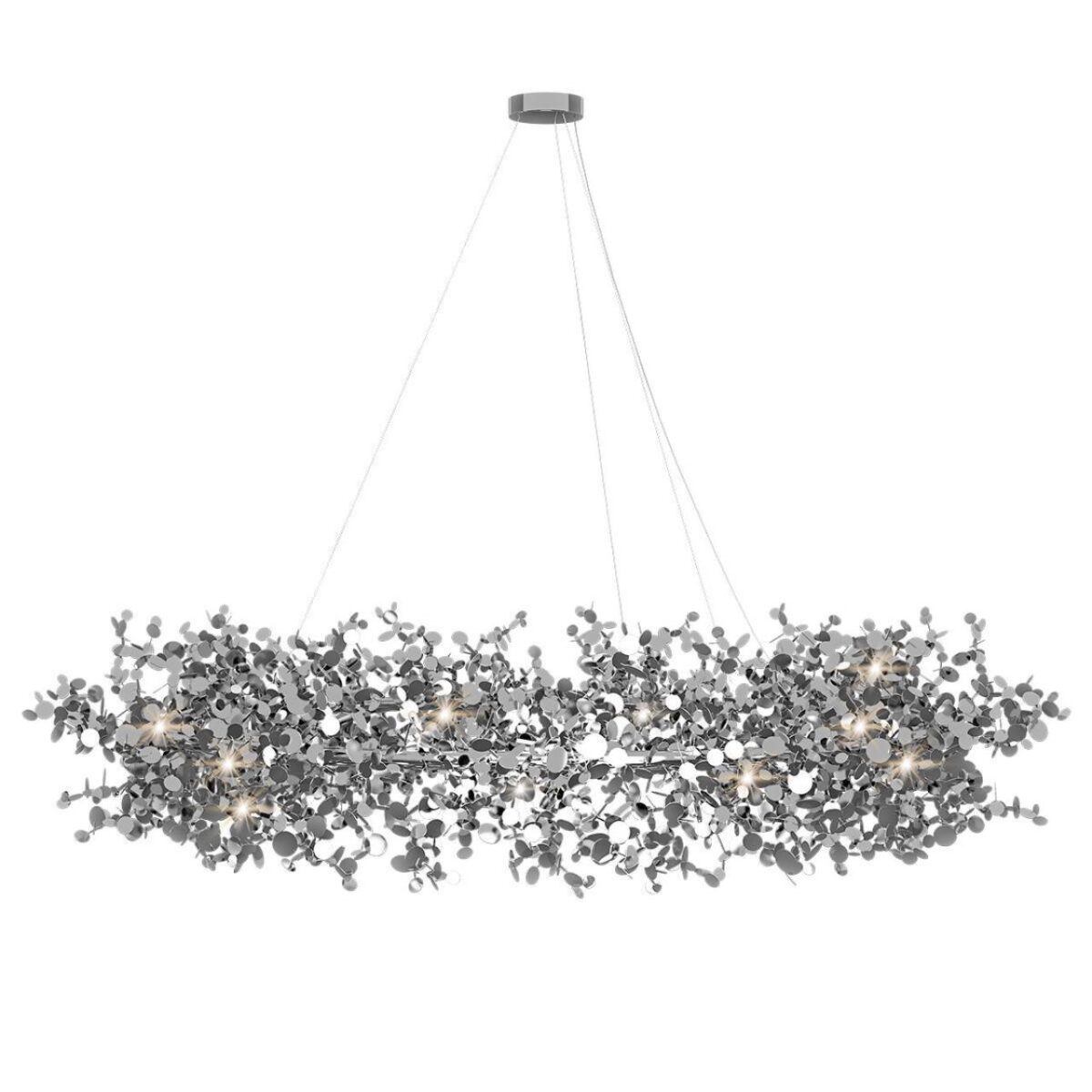 10101/1000 Chrome Подвесная люстра LOFT IT Spark — изображение 1
