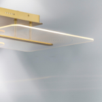 738063 Люстра ACRILE 29W LED 2966LM 120G ЗОЛОТО 3000K — изображение 7