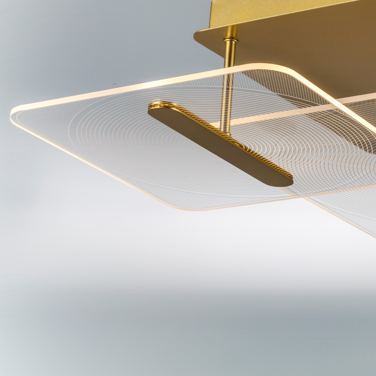 738063 Люстра ACRILE 29W LED 2966LM 120G ЗОЛОТО 3000K — изображение 5