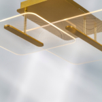 738063 Люстра ACRILE 29W LED 2966LM 120G ЗОЛОТО 3000K — изображение 8