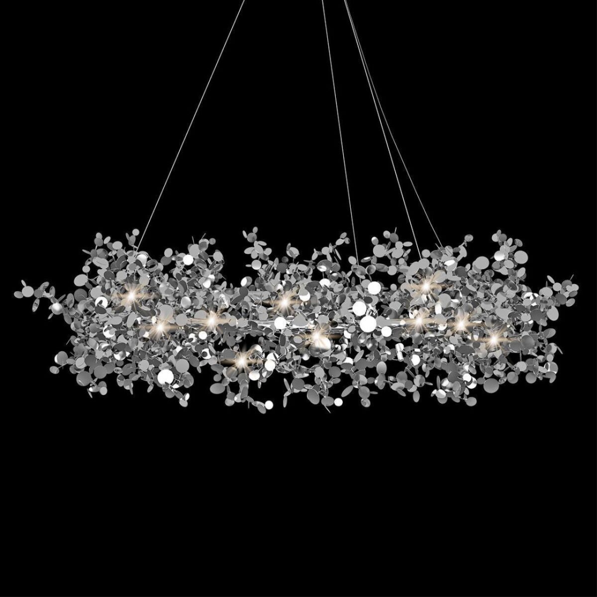 10101/800 Chrome Подвесная люстра LOFT IT Spark — изображение 4