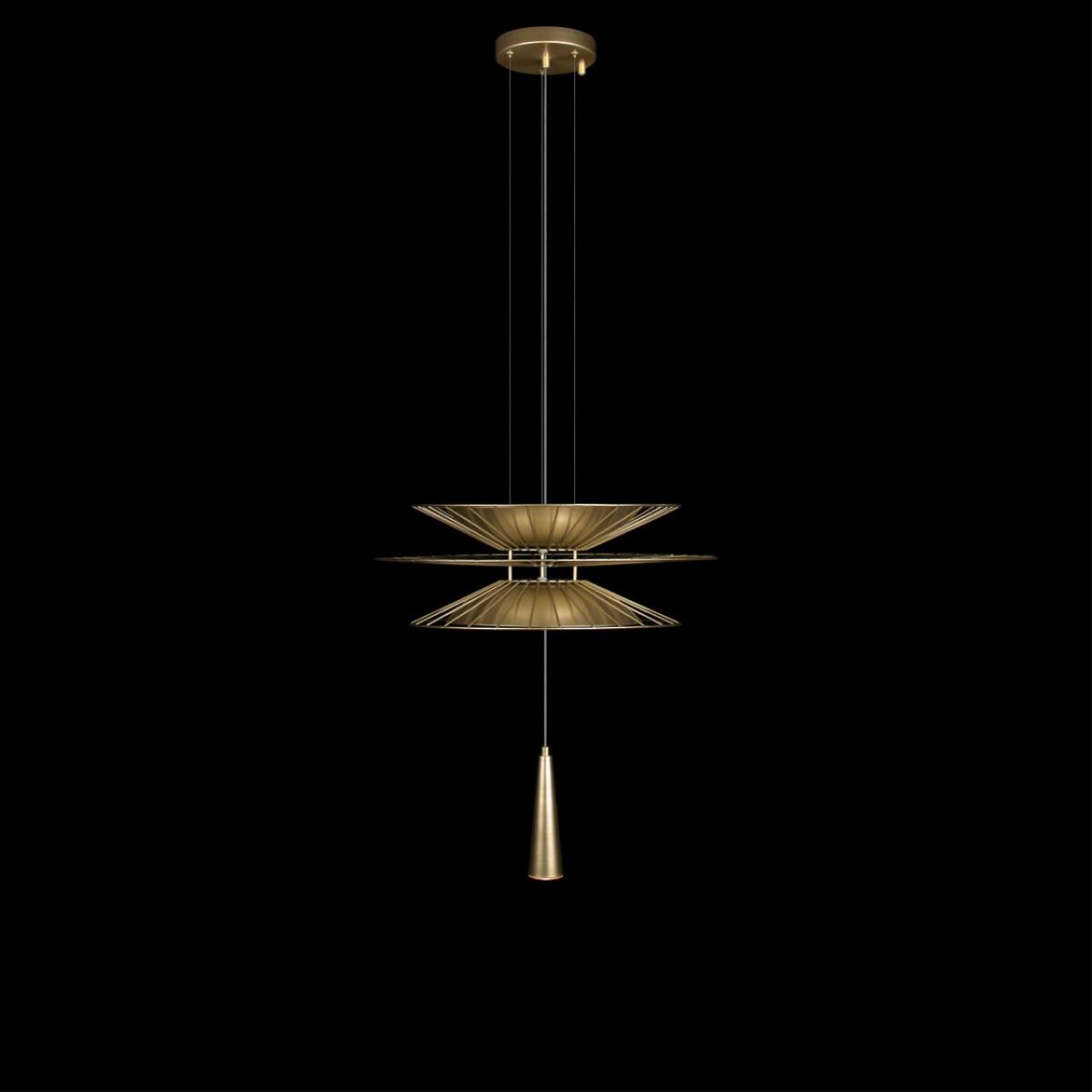 10141B/400 Gold Подвесной светильник LOFT IT Star — изображение 4