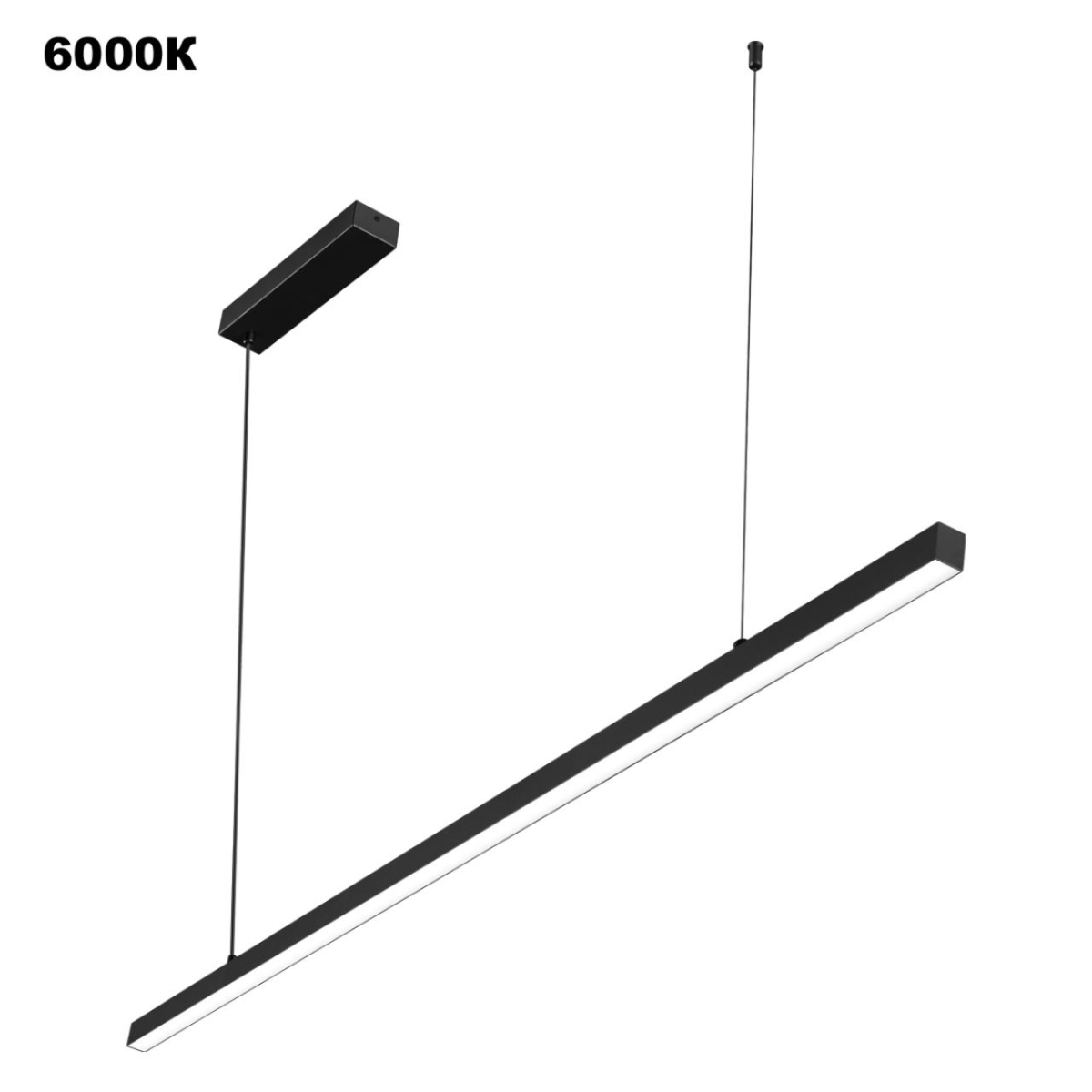 359442 OVER NT24 294 черный Светильник подвесной диммир. со сменой цв.темпер. (пульт ДУ/прилож. Smart Life) IP20 LED 48W 85-265V 3000-6000К SOTTO — изображение 6