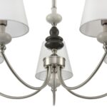 8283/5 CLASSI никель/белый, металл/керамика/текстиль Люстра Е14 5*40W 220V KENTUKI — изображение 9