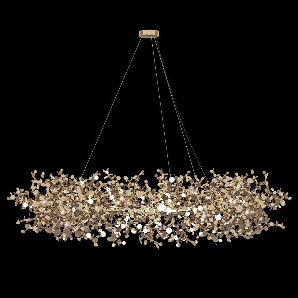 10101/1000 Gold Подвесная люстра LOFT IT Spark — изображение 2