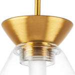 805110 Люстра COLORE LED 1х4W 240LM ЗОЛОТО/ПРОЗРАЧНЫЙ 3000K — изображение 5