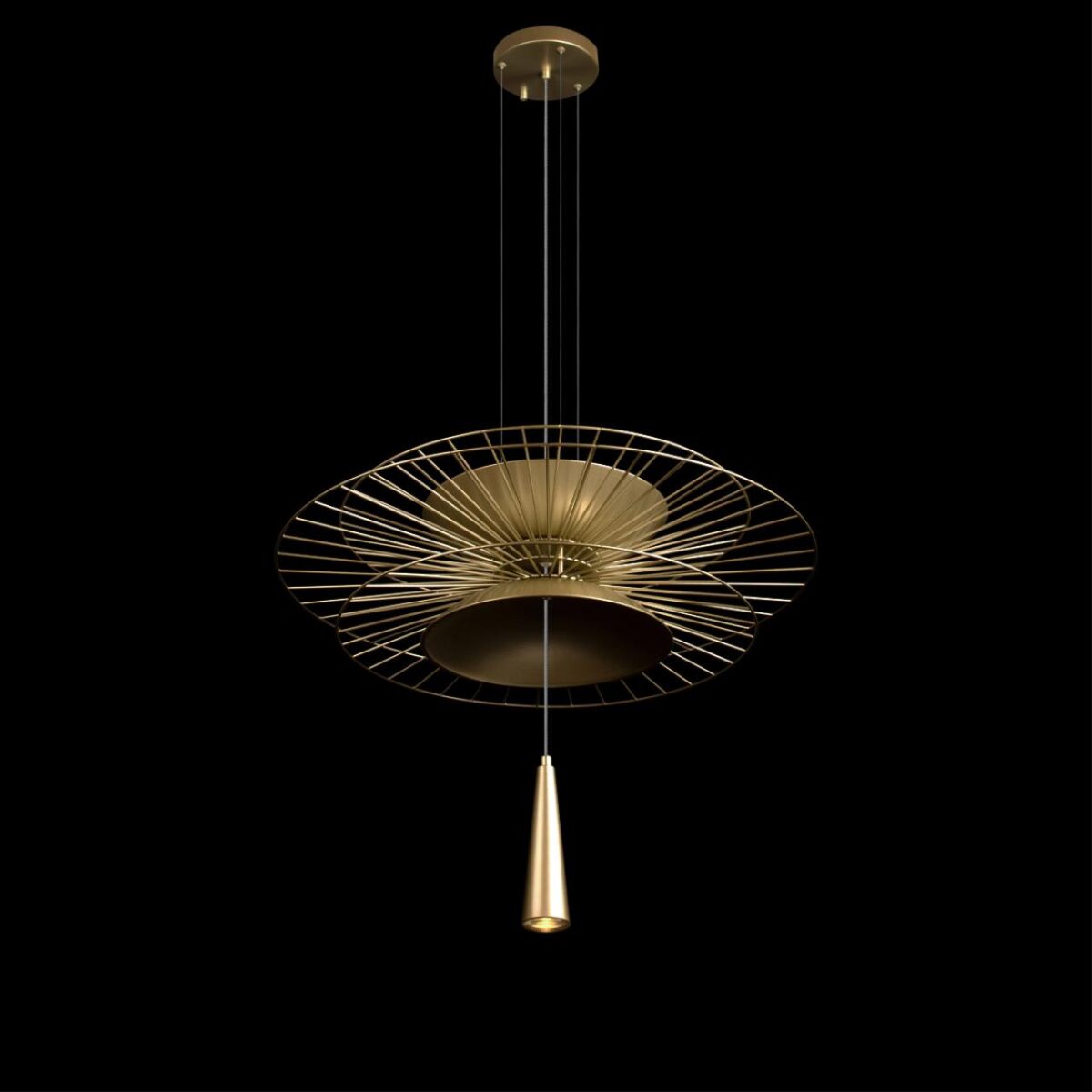 10141B/600 Gold Подвесной светильник LOFT IT Star — изображение 2