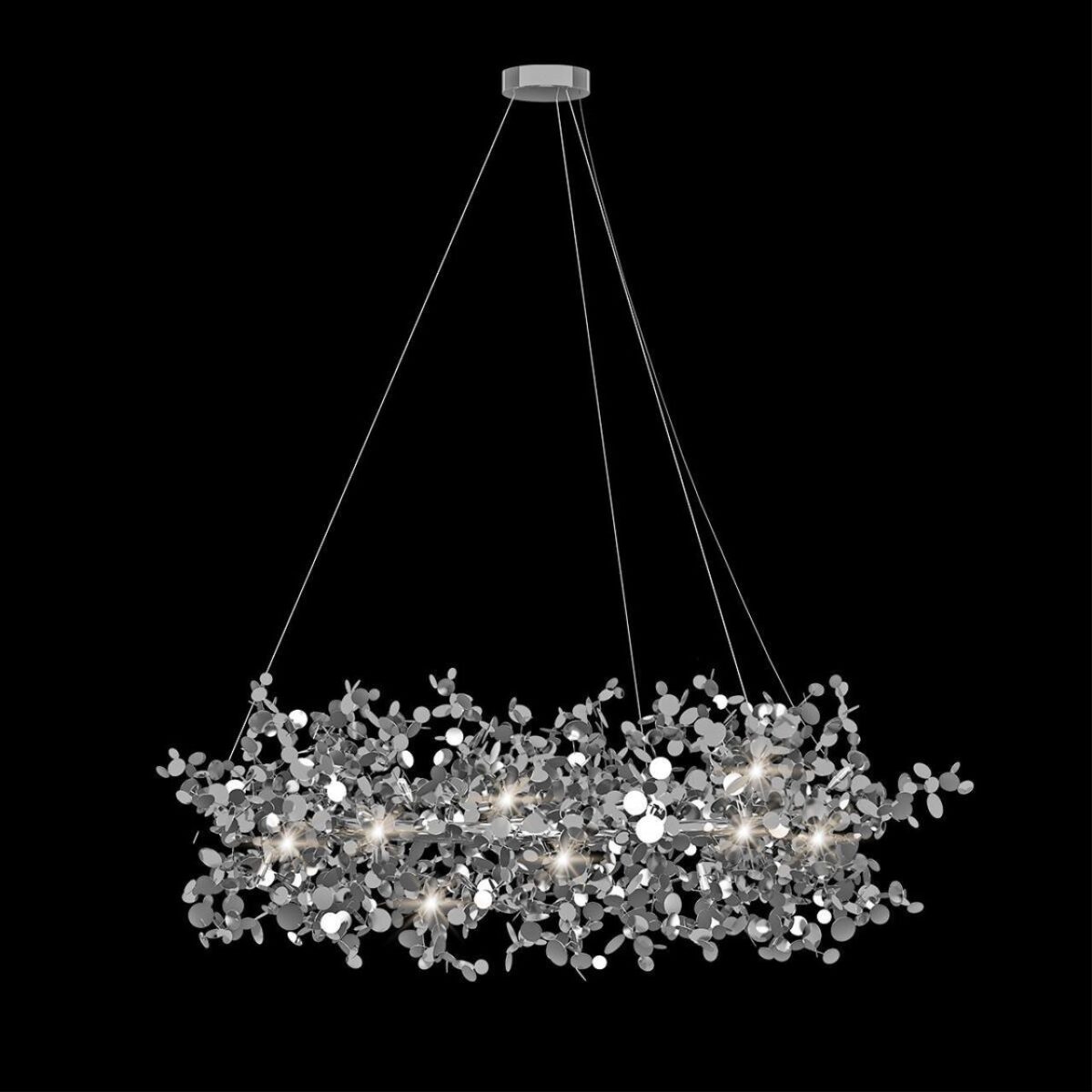 10101/600 Chrome Подвесная люстра LOFT IT Spark — изображение 2