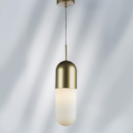 690113 Подвес RAMO 1х40W E27 ШАМПАНЬ/БЕЛЫЙ — изображение 2