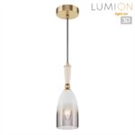 8285/1A SUSPENTIONI античная бронза/белый, металл/керамика/стекло Подвес Е14 1*40W 220V DERBI — изображение 2