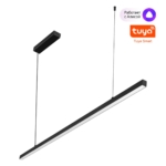 359442 OVER NT24 294 черный Светильник подвесной диммир. со сменой цв.темпер. (пульт ДУ/прилож. Smart Life) IP20 LED 48W 85-265V 3000-6000К SOTTO