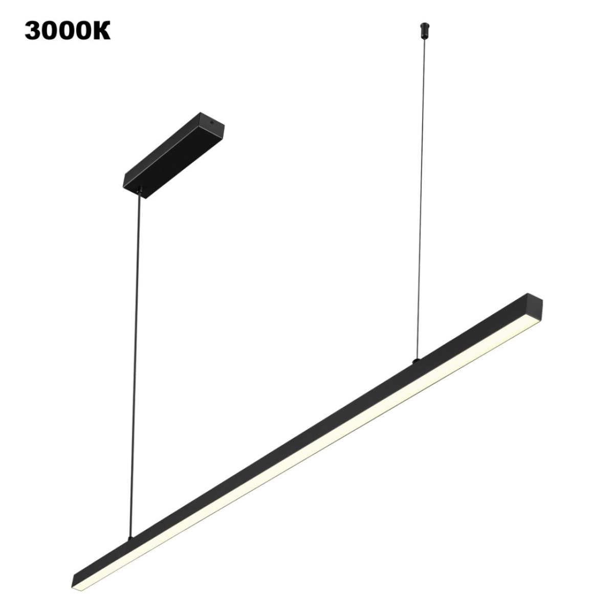 359442 OVER NT24 294 черный Светильник подвесной диммир. со сменой цв.темпер. (пульт ДУ/прилож. Smart Life) IP20 LED 48W 85-265V 3000-6000К SOTTO — изображение 4