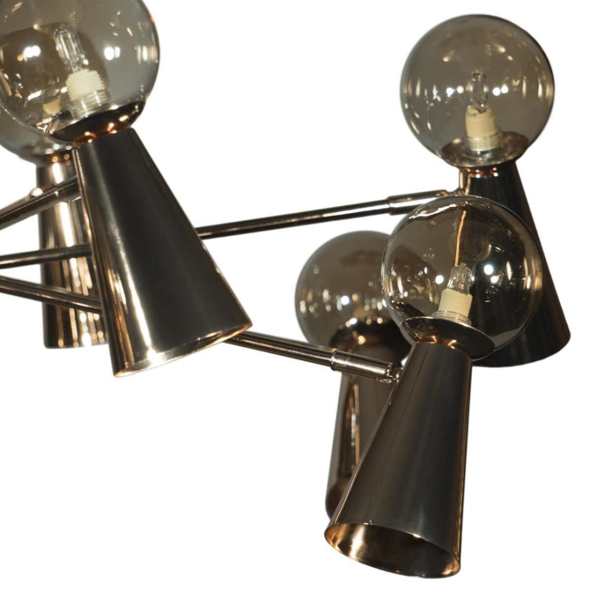 10046/10 Gold Люстра на штанге LOFT IT Halley — изображение 4